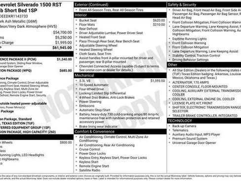 Used 2024 Chevrolet Silverado 1500 RST w/ Convenience Package II image 2