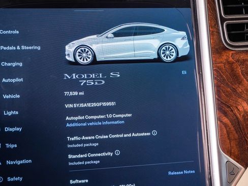 Used 2016 Tesla Model S 60D AWD/4WD image 25