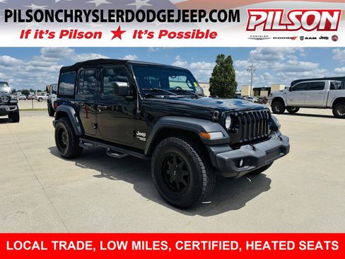 Used 2019 Jeep Wrangler Unlimited Sport S AWD/4WD image 1