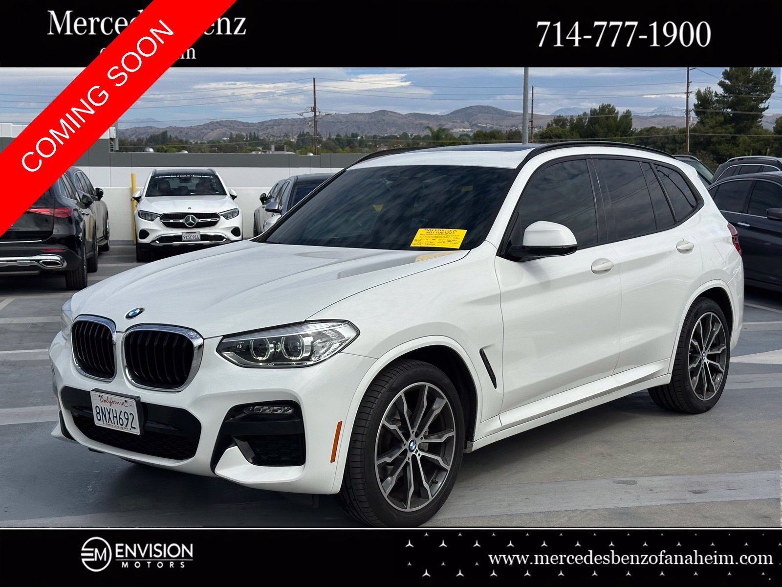 Used 2020 BMW X3 sDrive30i w/ M Sport Package 2 RWD image 1