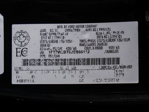 Used 2018 Ford F250 Platinum w/ Platinum Ultimate Package image 62