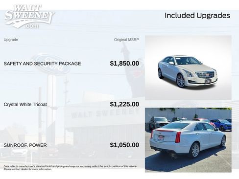 Used 2018 Cadillac ATS Luxury w/ Safety and Security Package AWD/4WD image 12
