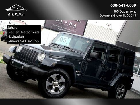Used 2018 Jeep Wrangler Unlimited Sahara w/ Connectivity Group image 1