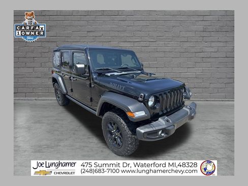 Used 2022 Jeep Wrangler Unlimited Sport AWD/4WD image 1