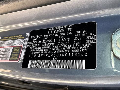 Used 2022 Kia Sorento S FWD image 33