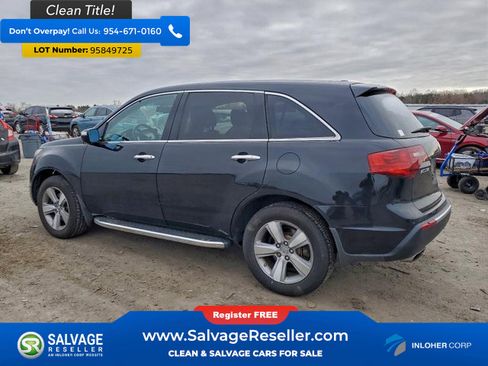 Used 2012 Acura MDX w/ Technology & Entertainment image 3