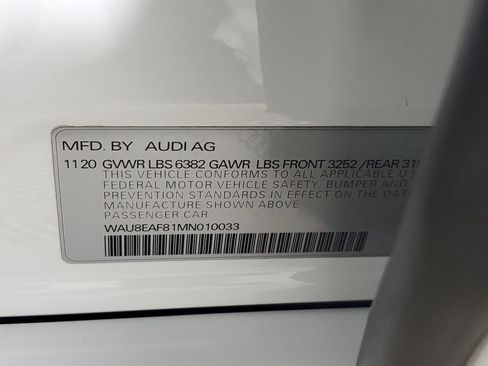 Certified 2021 Audi A8 L 4.0T w/ Executive Plus Package image 55