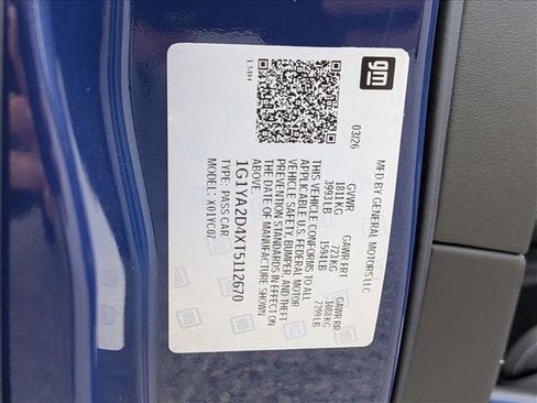 New 2026 Chevrolet Corvette Stingray Coupe w/ Battery Protection Package RWD image 19