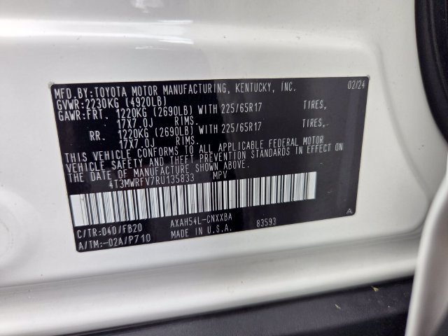 Used 2024 Toyota RAV4 LE AWD/4WD image 19