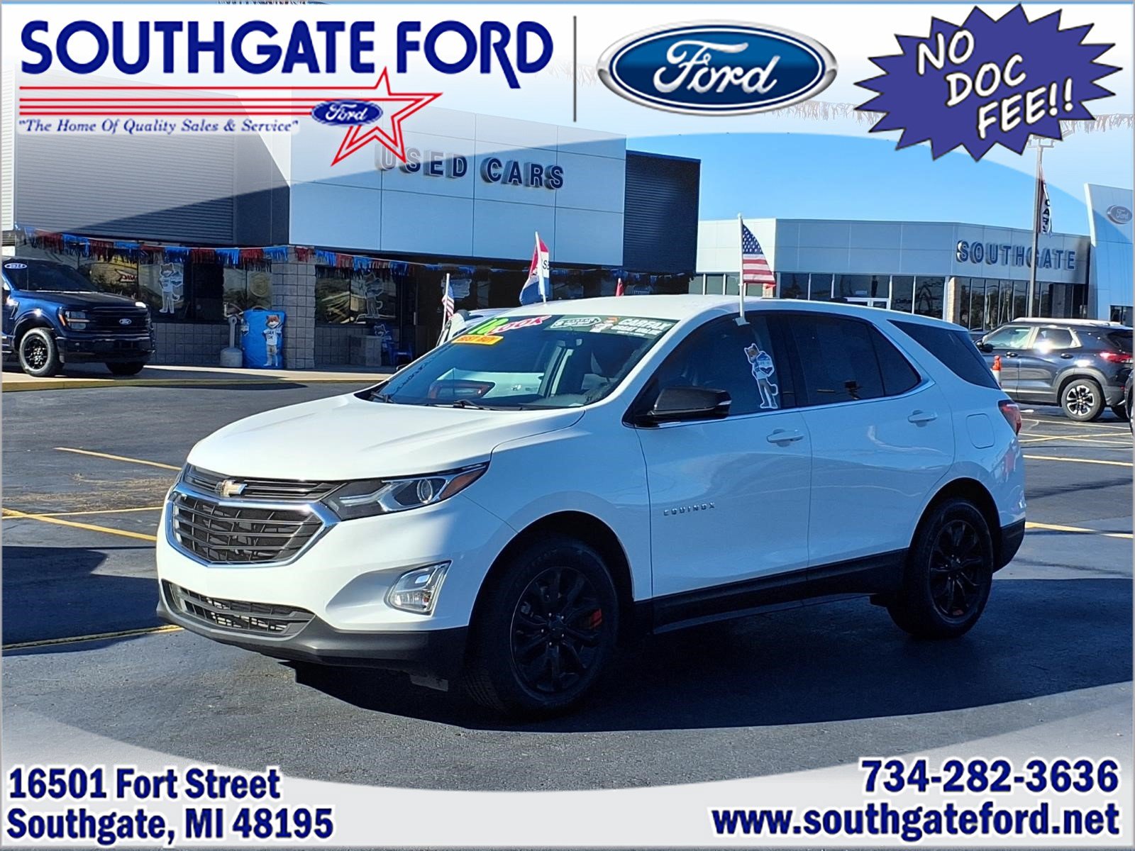 Used 2018 Chevrolet Equinox LT FWD image 1