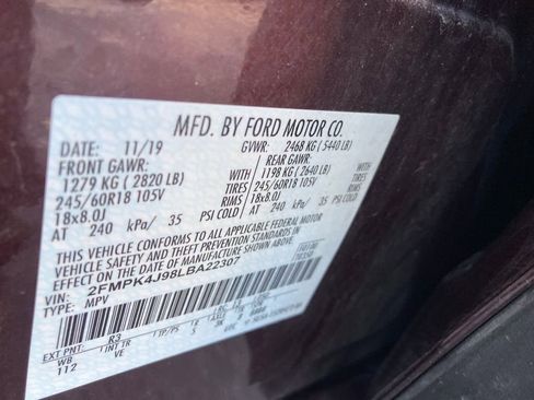 Used 2020 Ford Edge SEL w/ Cold Weather Package image 39