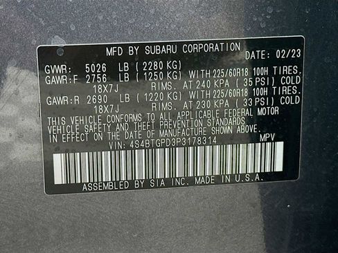 Certified 2023 Subaru Outback Touring XT image 31