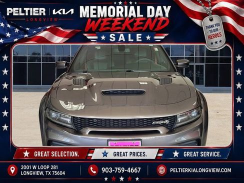 Used 2021 Dodge Charger SRT Hellcat w/ Carbon/Suede Interior Package RWD image 2