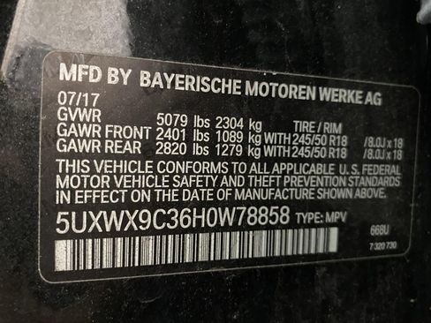 Used 2017 BMW X3 xDrive28i w/ Premium Package 3 AWD/4WD image 33
