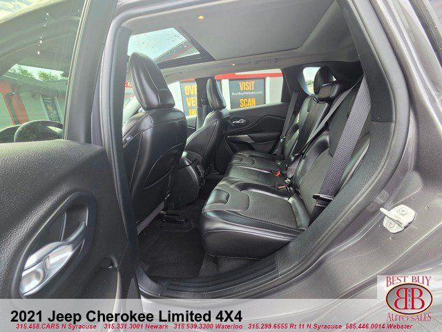 Used 2021 Jeep Cherokee Limited AWD/4WD image 11