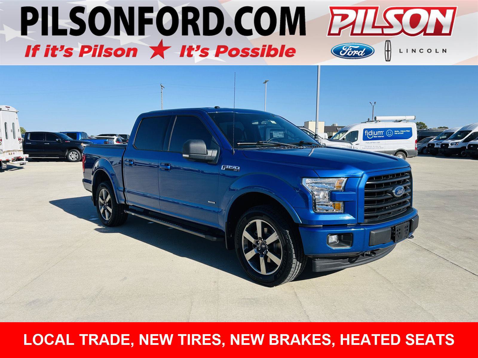 Used 2017 Ford F150 XLT w/ Equipment Group 302A Luxury AWD/4WD image 1