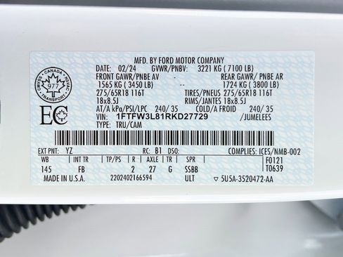 Used 2024 Ford F150 XLT w/ Equipment Group 302A MID image 27