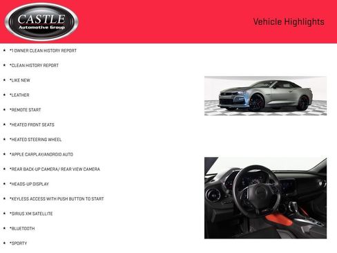 Certified 2023 Chevrolet Camaro SS w/ Redline Edition image 3