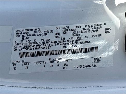 Used 2022 Ford F250 Lariat w/ Lariat Value Package image 37