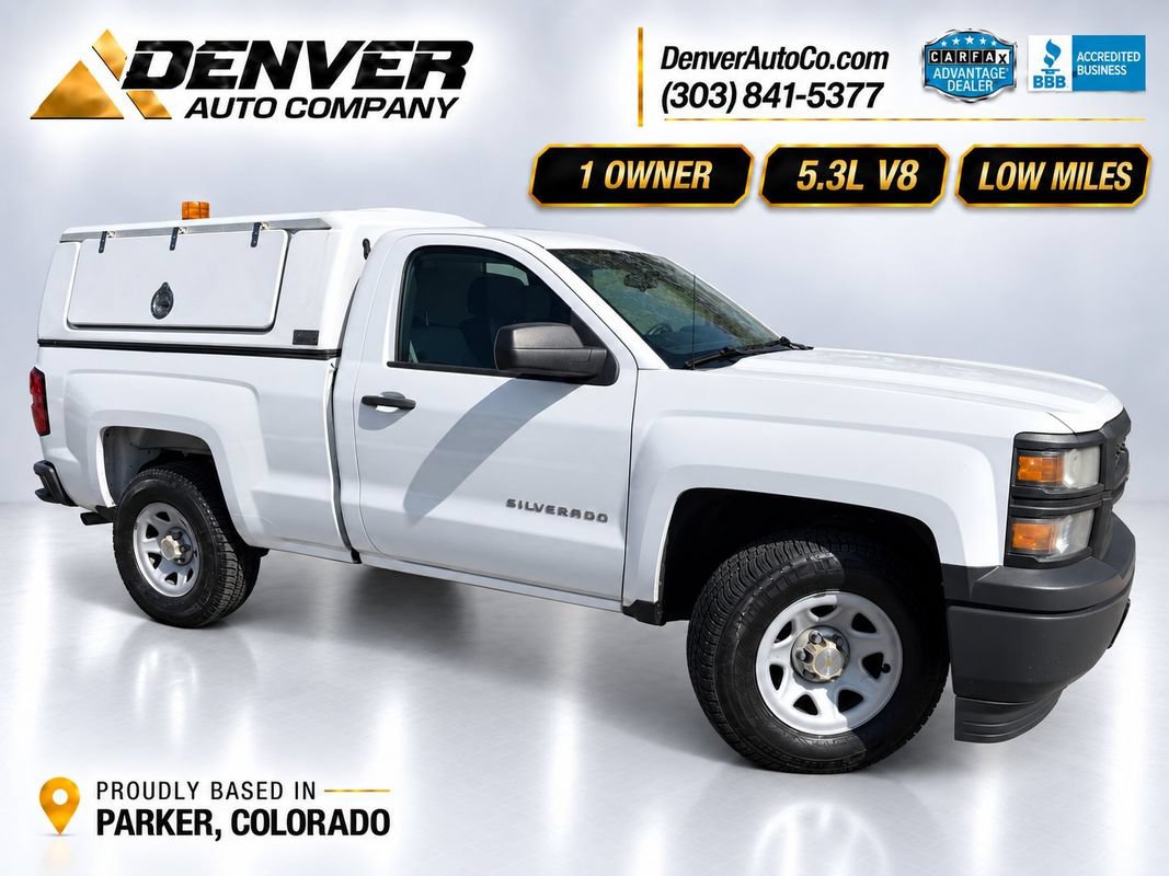 Used 2015 Chevrolet Silverado 1500 W/T w/ Trailering Package AWD/4WD image 1