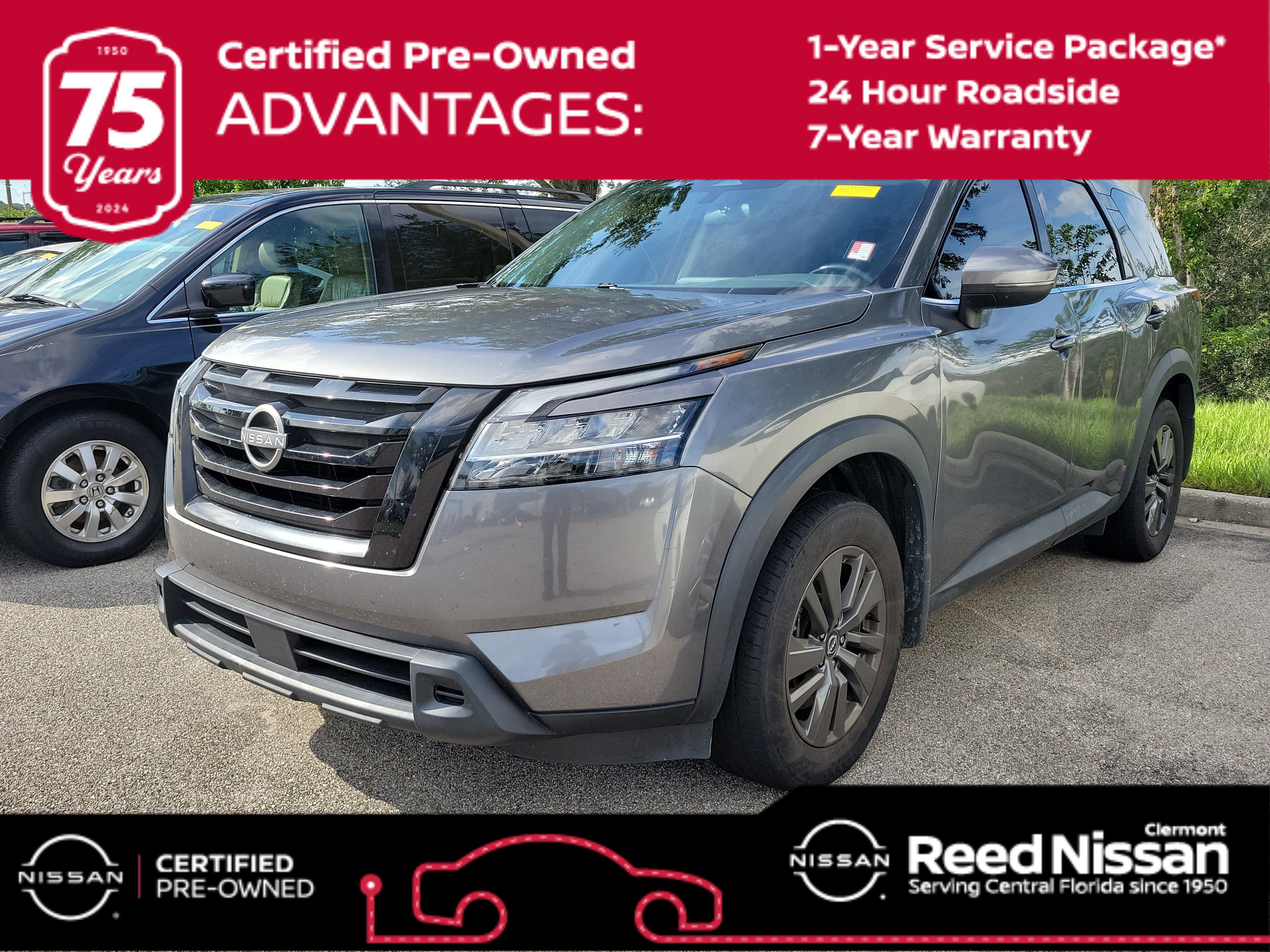 Certified 2022 Nissan Pathfinder SV w/ SV Premium Package FWD image 1