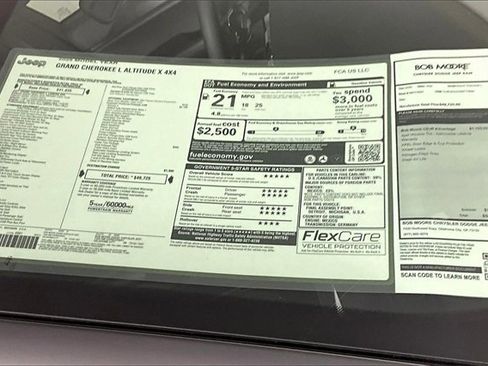 New 2025 Jeep Grand Cherokee L Altitude image 14