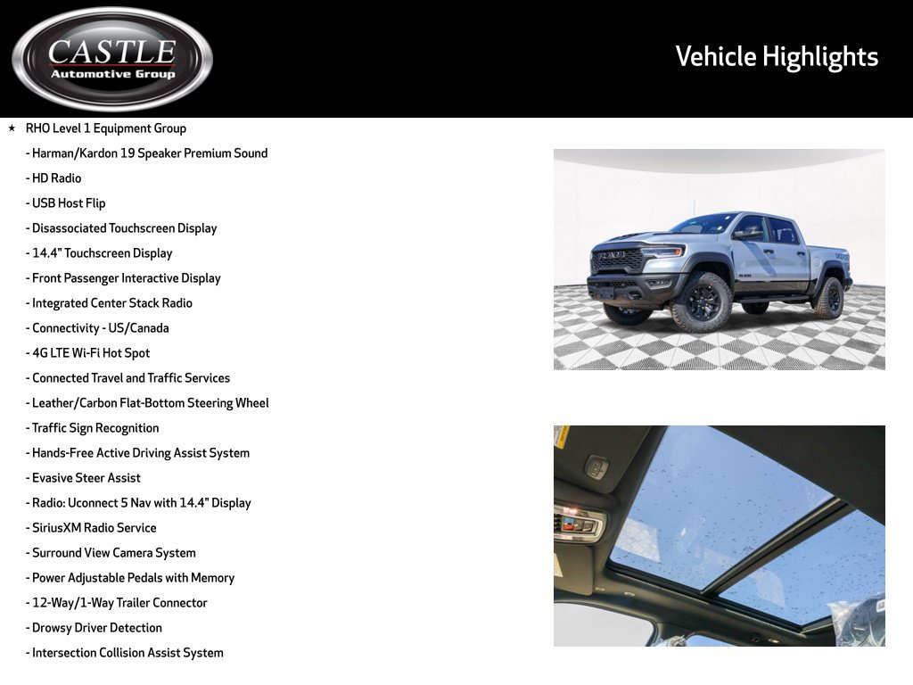 New 2026 RAM 1500 RHO w/ RHO Level 1 Equipment Group AWD/4WD image 6