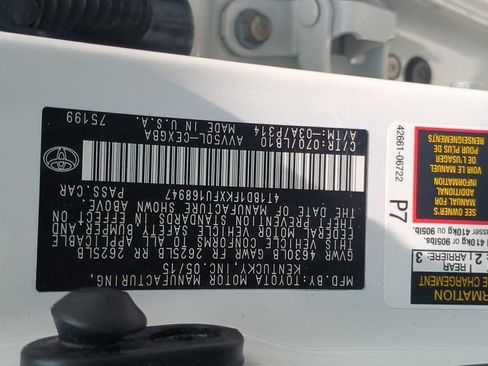 Used 2015 Toyota Camry XLE w/ Moonroof Package FWD image 25