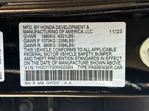 Used 2024 Honda Accord LX image 30