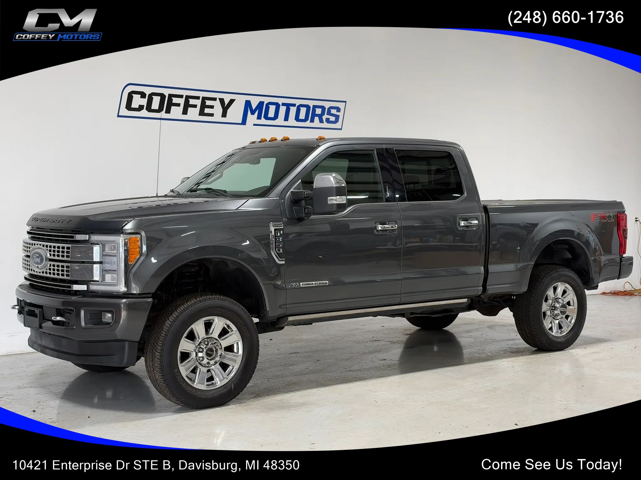 Used 2018 Ford F350 Platinum w/ Platinum Ultimate Package AWD/4WD image 1
