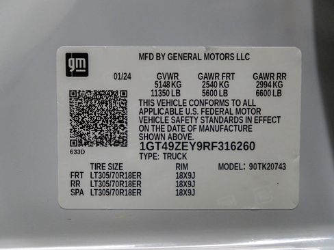 Used 2024 GMC Sierra 2500 AT4X image 62