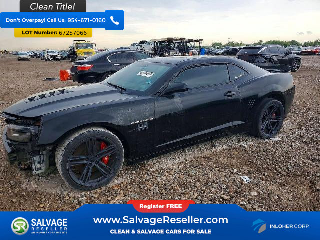 Used 2015 Chevrolet Camaro SS w/ RS Package RWD image 1