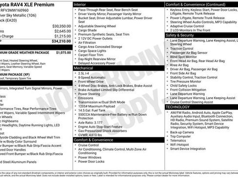 Used 2021 Toyota RAV4 XLE Premium image 5