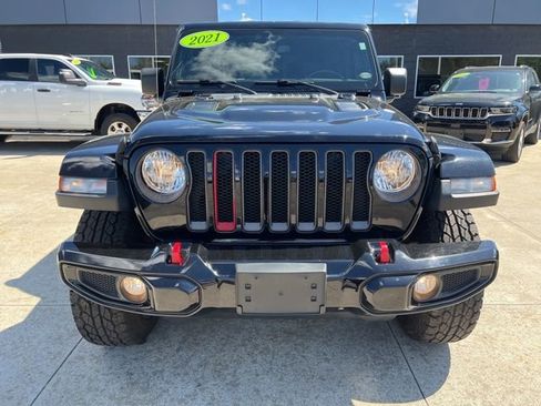 Used 2021 Jeep Wrangler Unlimited Rubicon w/ Uconnect 4C Nav & Sound Group AWD/4WD image 2