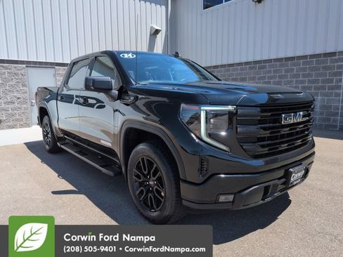 Used 2024 GMC Sierra 1500 Elevation w/ LPO, Elevation Black Package AWD/4WD image 1