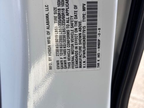 Used 2019 Honda Odyssey Touring image 32