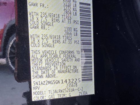 Used 2016 Nissan Murano SL w/ SL Technology Package image 23