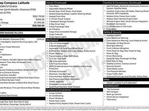 Used 2025 Jeep Compass Latitude image 5
