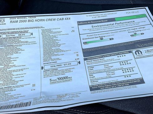 New 2025 RAM 2500 Big Horn image 21