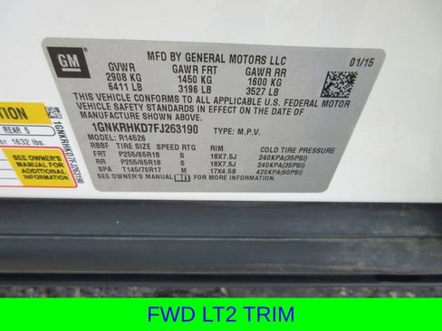 Used 2015 Chevrolet Traverse LT image 40