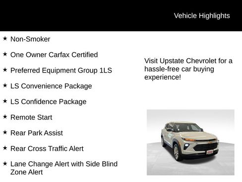 Used 2026 Chevrolet TrailBlazer LS w/ LS Convenience Package AWD/4WD image 9
