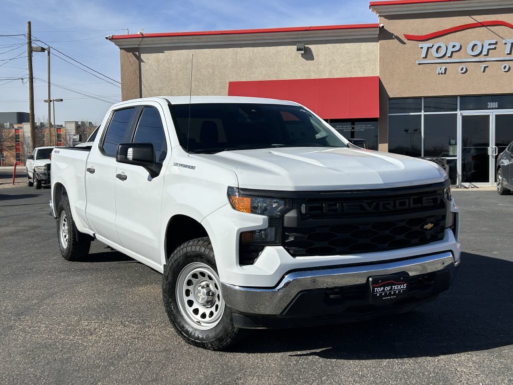 Used 2022 Chevrolet Silverado 1500 W/T w/ WT Safety Package AWD/4WD image 2