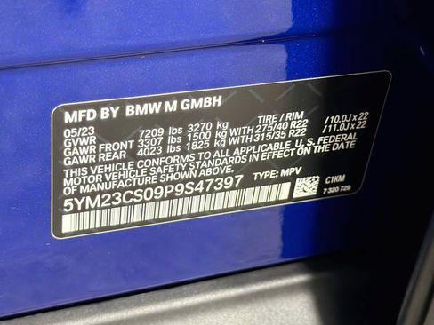 Used 2023 BMW XM AWD/4WD image 34