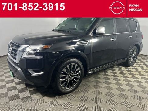 Certified 2023 Nissan Armada Platinum w/ Captain's Chairs Package image 11