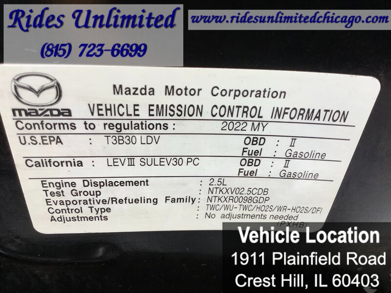 Used 2022 MAZDA MAZDA3 s AWD/4WD image 13