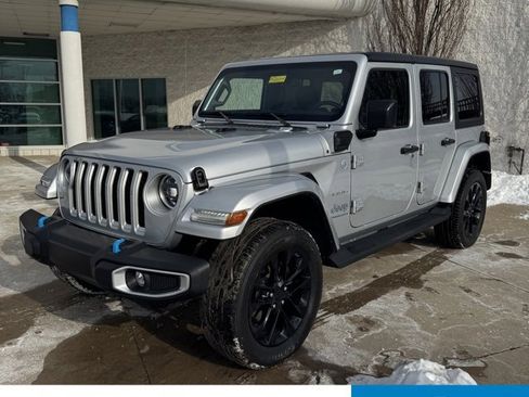 Used 2023 Jeep Wrangler Unlimited Sahara w/ Cold Weather Group image 1