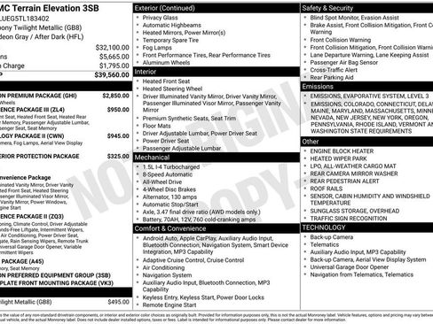 New 2026 GMC Terrain Elevation w/ Elevation Premium Package image 6