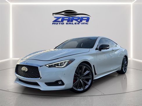 Used 2021 INFINITI Q60 Red Sport 400 w/ Cargo Package image 1