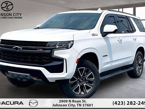 Used 2021 Chevrolet Tahoe Z71 w/ Rear Media and Nav Package AWD/4WD image 1