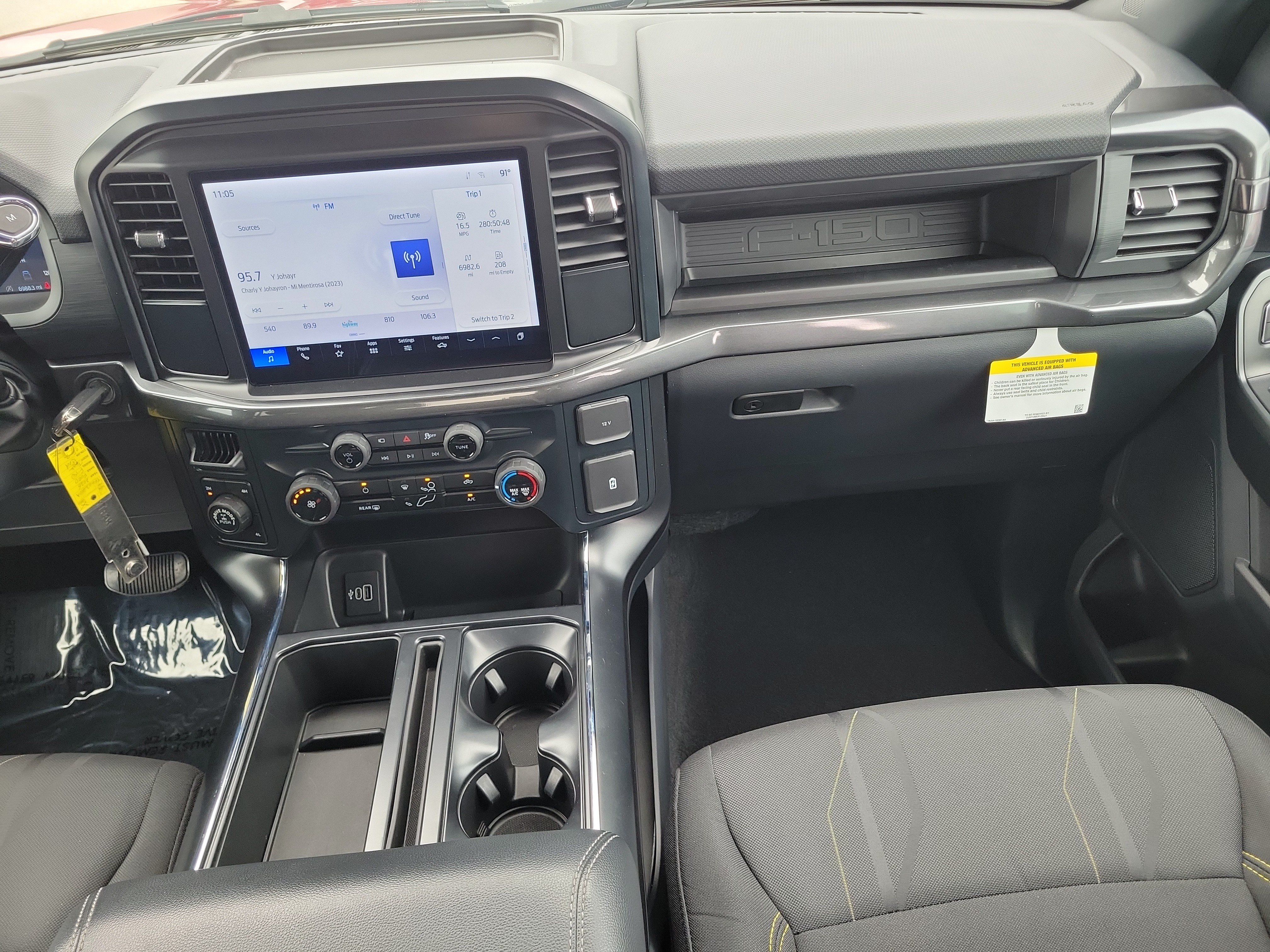 Used 2025 Ford F150 STX w/ STX Black Appearance Package AWD/4WD image 17